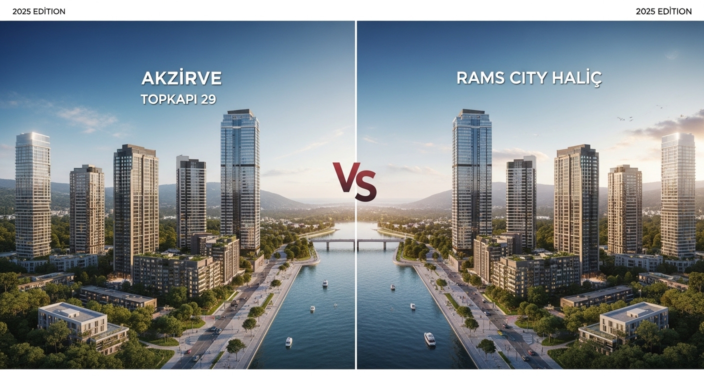 Akzirve Topkapı 29 vs. Rams City Halic: The Complete Comparison Guide (2025 Edition)